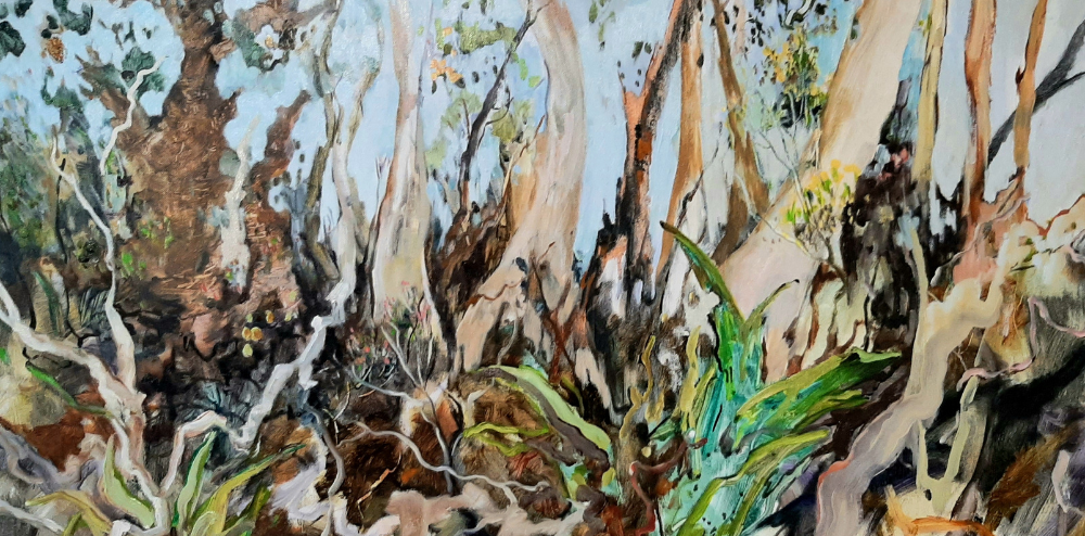 Gillian Hughes Curra Moors Spring Oil on Canvas