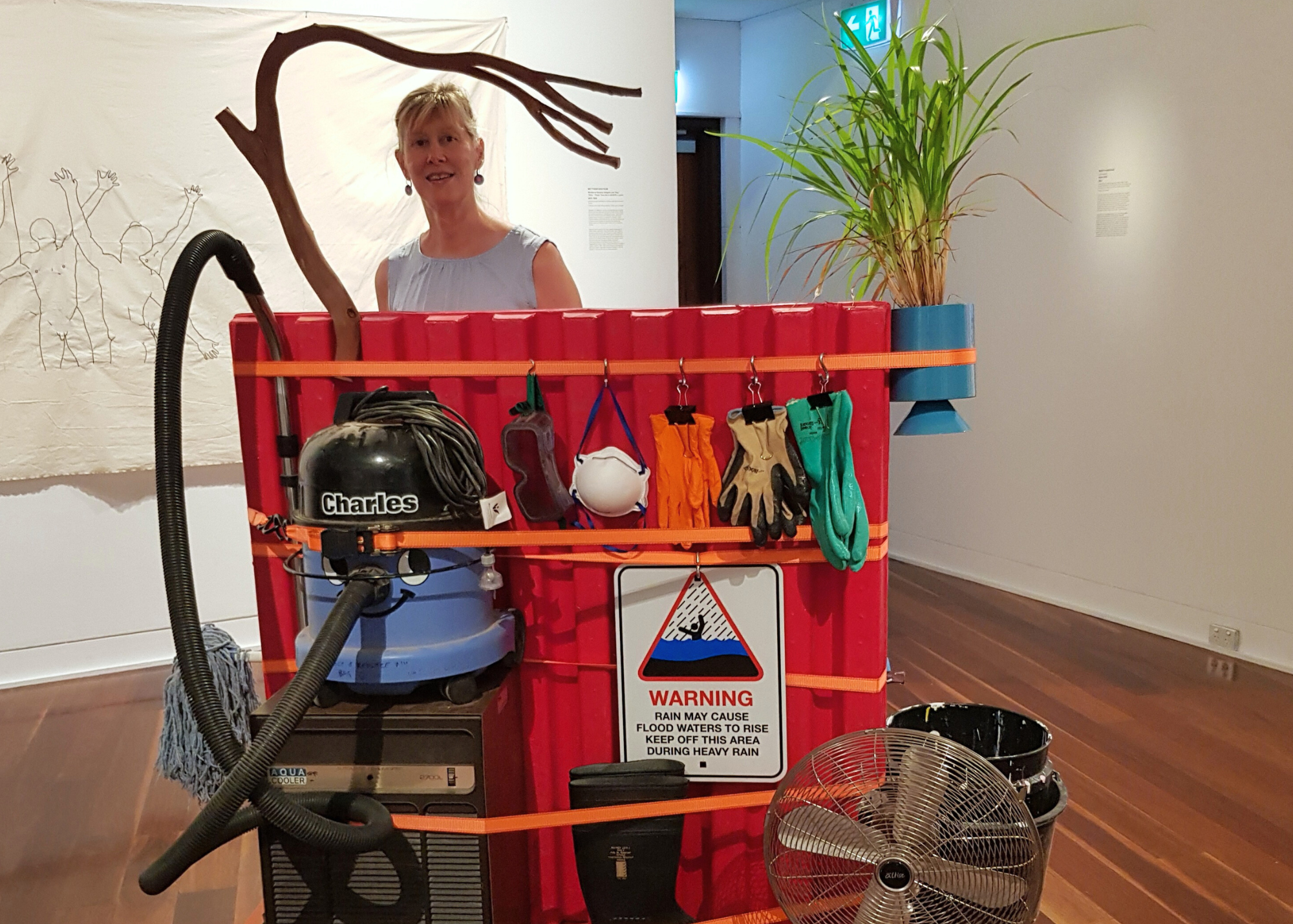 Sharon Elizabeth Mearing with artwork by Monty Hancock
